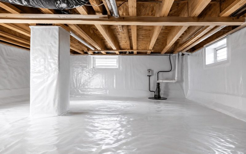 CRAWL SPACE ENCAPSULATION Bracebrige CRAWL SPACE ENCAPSULATION Bracebrige
