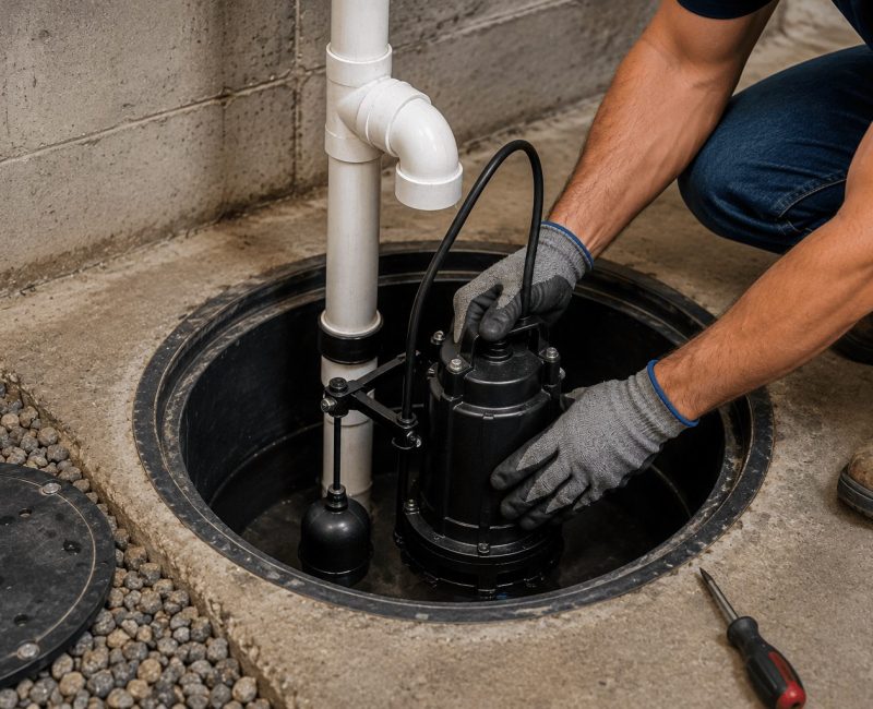 Submersible-Sump-Pump-Installation-Bracebridge-800x650 Submersible-Sump-Pump-Installation-Bracebridge-800x650