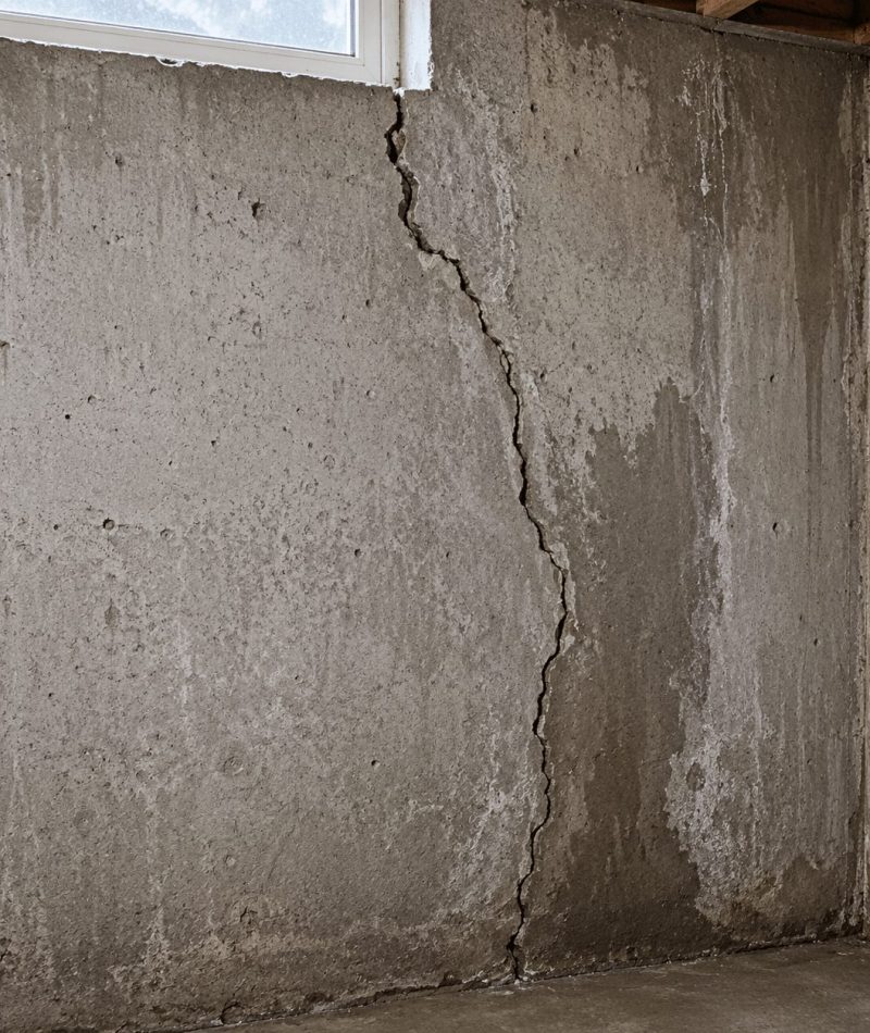 Basement Wall Cracks Minden