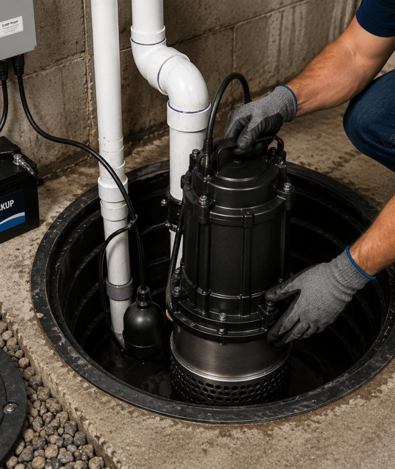 High-Capacity Sump Pump Installation Minden High-Capacity Sump Pump Installation Minden