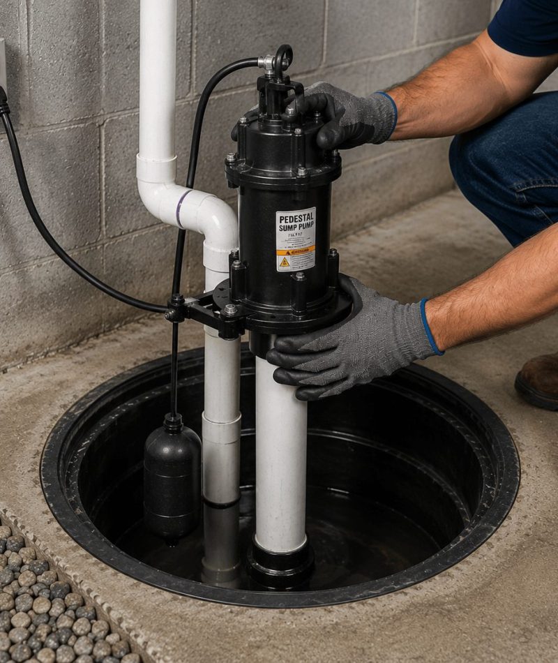 Pedestal Sump Pump Installation Minden Pedestal Sump Pump Installation Minden