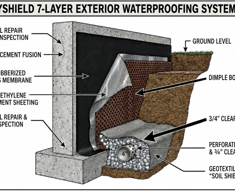 EARLY EXTERIOR WATERPROOFING MATTERS
