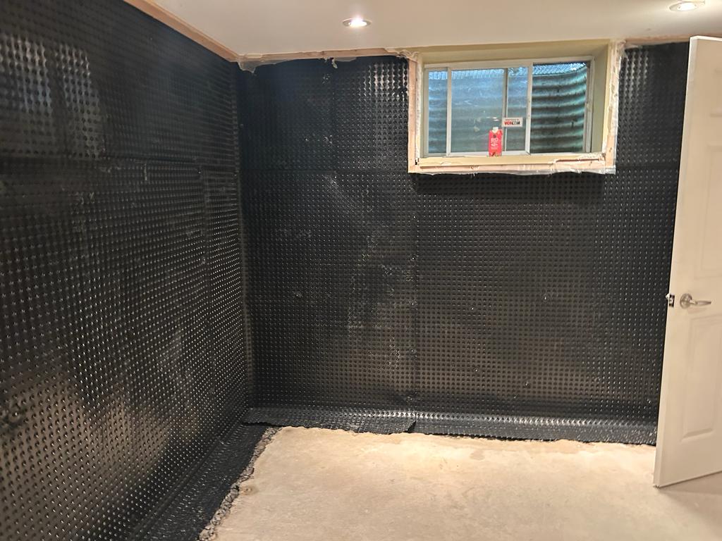 Interior drainage system
